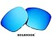 Seek Optics Replacement Sunglass Lenses for Oakley Holbrook - Shatterproof Replace a Scratched or Broken Lens in Existing Frames Blue Mirror Polarized