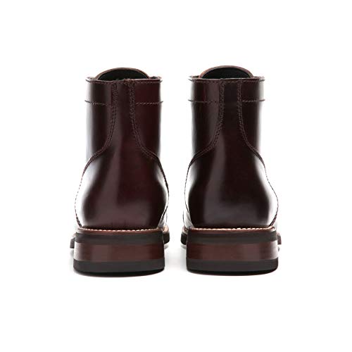 Thursday Boot Company Men's Captain Cap Toe Leather Boots, Brown