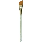 Princeton Artist Brush Lauren, Brushes for Acrylic and Watercolor Series 4350, Angle Wash Golden Synthetic, Size 075