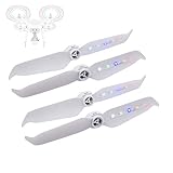 RCGEEK Low Noise Propeller 9455 Night Cruise Flashlight Props LED Blades Replacement for Phantom 4 Pro V2/Pro/Adv Propellers, 2 Pairs