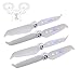 RCGEEK Low Noise Propeller 9455 Night Cruise Flashlight Props LED Blades Replacement for Phantom 4 Pro V2/Pro/Adv Propellers, 2 Pairs