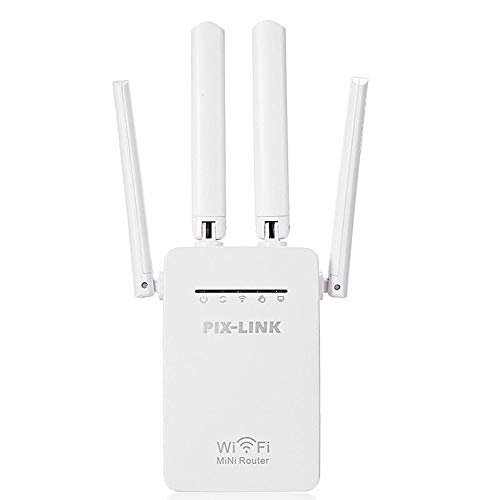 Auveach-Repetidor-WiFi-inalambrico-300-Mbps-WiFi-Router-Long-Range-4-modos-RepeaterRouterAccess-Point-Amplificador-de-senal-Wi-Fi-4-antenas-externas-2-puertos-Ethernet