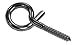 Hangman Q-Hanger - Easy Release Outdoor Wire & Christmas Light Hanger - Stainless Steel: QH-18
