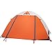 Moon Lence 2 Person Tent Ultralight Backpacking Tent Waterproof Camping Tent Easy Setup Double Layer for Hiking Hunting, Yellow