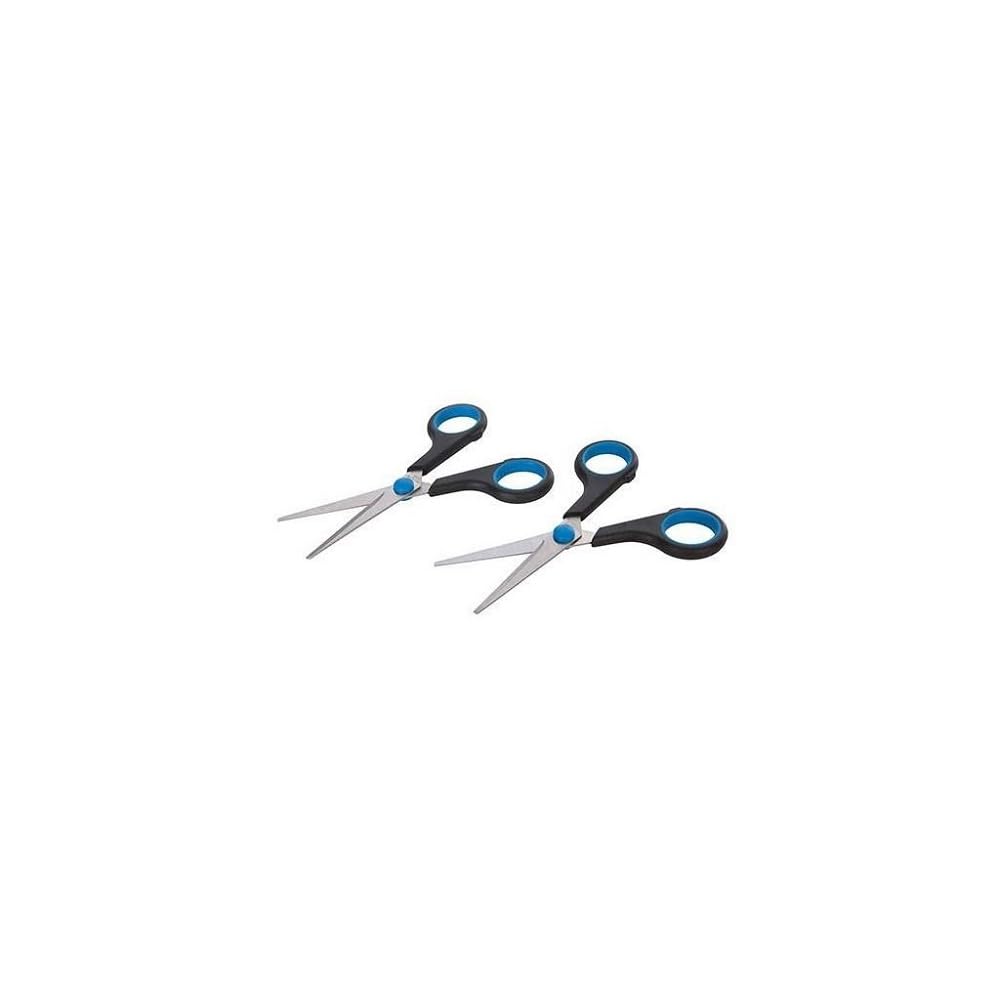 Silverline Scissors 2pk 130mm (529366)