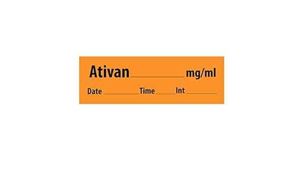 Ativan 1 Mg To Ml
