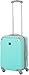 Travelers Club Chicago Hardside Expandable Spinner Luggage, Turquoise, Carry-On 20-Inch