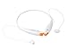 White Wireless Bluetooth Version 4.0+EDR HV-800 Neckband Sport Stereo Universal Headset Headphone for Smartphone