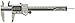 Mitutoyo ABSOLUTE 500-768-10 Digital Caliper, Stainless Steel, Battery Powered, Inch/Metric, 0-6