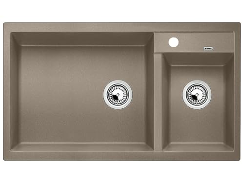 White – Sink Metra 9, Brown, 517364