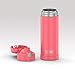 THERMOS FUNTAINER 16 Ounce Stainless Steel Bottle, Coral