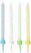 Wilton W2811165 Glow in The Dark Candles, 3-Inch, Celebration, 10-Pack