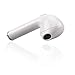 Single Bluetooth Earbud by Fidget Things: White Wireless Headset Earphone Earpiece for iPhone 6 / 6s / 6s Plus / 7 / 7 Plus, Android, Samsung, Galaxy (Right Ear)