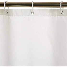 JAWO Rustic Wood Shower Curtain, Life is Better at The Beach on Blue Teal Wooden Seashell Starfish Coastal Shower… 31lsWwoN oL