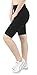 iLoveSIA Women's Tight Capri Yoga Workout Short Legging US Size L Black