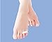 Cerkos Gel Tailor Bunion Two Holes Small Toe Separators Stretchers Straighteners Alignment