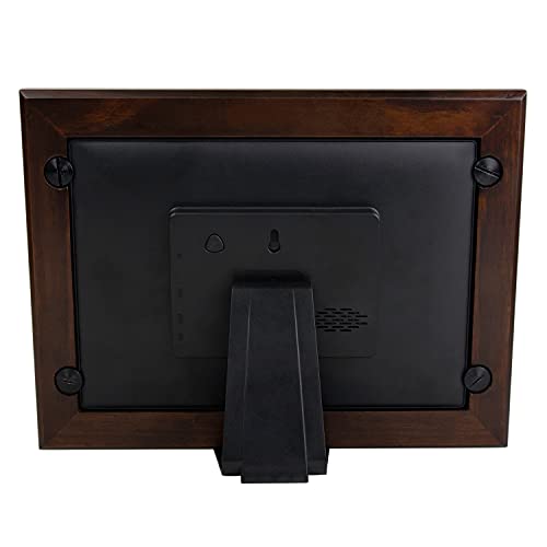 Brookstone PhotoShare 10” Smart Digital Picture Frame, Send Pics from Phone to Frames, WiFi, 8