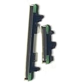 Power On Off Button + Volume Button Side Button Replacement Repair Part for Google Pixel 7 Pixel7 (Black)