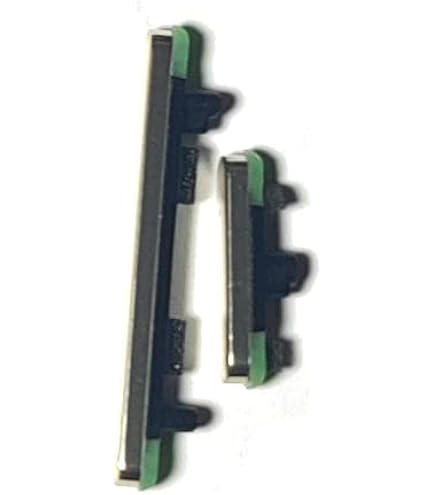 Kit Boutons Latéraux Remplacement Pixel 7 - Bouton Volume/power, Acier Inox, Facile à Installer - Noir