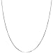 925 Sterling Silver Italian 1MM,1.2MM 8 Side Diamond Cut Snake Chain Necklace Lobster Claw Clasp With Extra Free Gift