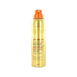 L'Oreal Sublime Bronze Self-Tanning Dry Mist Medium Skin