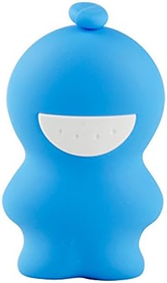 Key Bag of Silicone Doll, Key Holder, Bag Hanging Doll, by Zeling (Blue)