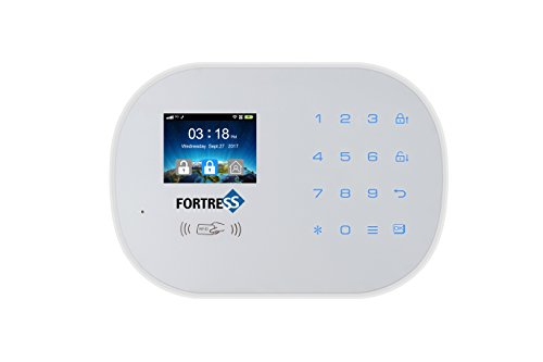 GSM 3G/4G WiFi Security Alarm System-S6 Titan Deluxe Wireless DIY Home and Business Security System Kit by Fortress Security Store- Easy to Install Security Alarm