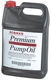 Robinair 13204 Premium High Vacuum Pump Oil - 4- one gallon jugs