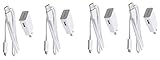 Samsung 2.0 Amp Home Travel Charger for Galaxy Note 2/3/S3/S4/S5, 4 Pack - Non-Retail Packaging - White