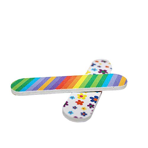 ZMOI TM (1 DOZEN) Colorful Girly Mini Emery Board Nail Files - Thumbnail 3