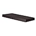 WELLAND 24 Inch x 12 Inch x 2 Inch Houston Floating Wall Shelf Espresso