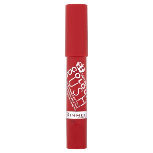 Rimmel Lasting Finish Colour Rush Lipstick Balm - 500 The Redder, The Better
