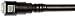 Dorman 800-058 3/8 In. Quick Connector, Straight w/ 18 In. of 3/8 In. Nylon Tube and a Union Compatible with Select Models