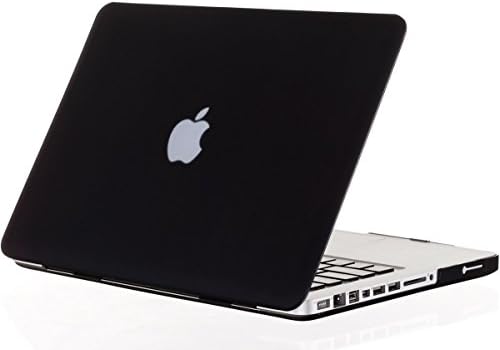 mCoque matt hard case for Macbook Pro 13 " ( Model A1278 with DVD player) - Black (With a FREE Europe version transparent keyboard skin) (** NOT compatible with Macbook Pro 13" Retina Display**)