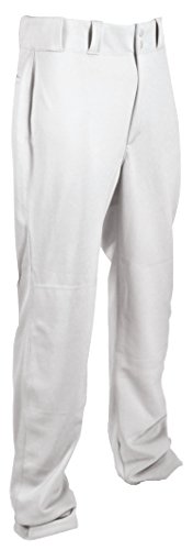 TAG Pantalón de béisbol de pierna recta para jóvenes X-Large (blanco) Cintura (31 in-32 in)