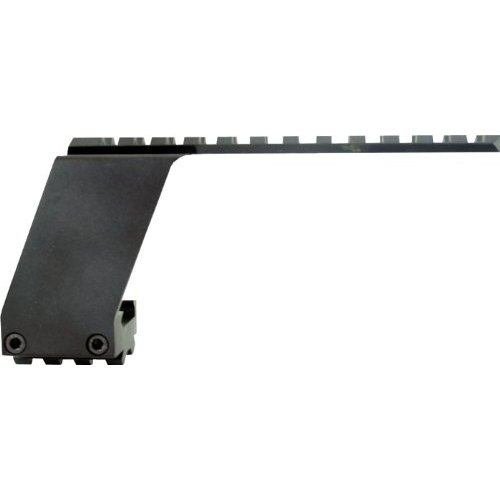 Ultimate Arms Gear Tactical Precision Machined Aluminum No Gunsmithing Weaver Picatinny Top & Bottom Rail Pistol Handgun Scope Mount for Sights , Lasers , Lights and Accessories Fits HK Heckler & Koch H&K HK45 P30 P30L P2000 Pistols with Front Accessories