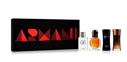 giorgio armani mens miniature gift set