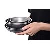 iBasingo-Titanium-Bowls-Plates-Ultralight-Single-Walled-Bowl-Dishes-Set-Camping-Dinnerware-Outdoor-Tableware-Kitchen-Utensils-Cookware-Mess-Kit-for-Food-Fruit-Sauce-with-Carry-Bag iBasingo Titanium Bowls Plates Ultralight Single-Walled Bowl Dishes Set Camping Dinnerware Outdoor Tableware Kitchen…