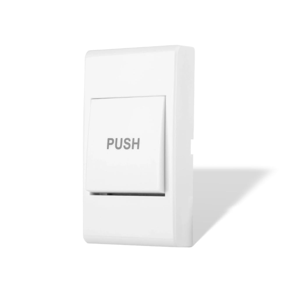 Door Access Control Button, Door Exit Release Push Button with Large Button Design, Home Switch Part of Access Control