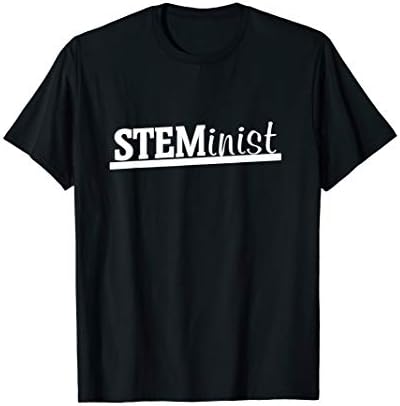 Steminist shirt feminist in STEM t-shirt for college - Kids 8 - Brown