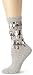 K. Bell Socks Women's Cats On A Line Socks, Gray, 9-11