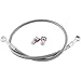 HONDA 1979-1981 CX 500 Deluxe GALFER BRAIDED STAINLESS STEEL FRONT BRAKE LINE KIT
