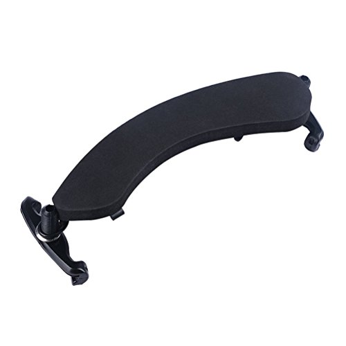 Vankcp Violin Aluminum Alloy Shoulder Rest for 4/4-3/4 Sizes, Adjustable Violin Shoulder Pad Mute for Beginners and Professionals, Collapsible and Adjustable, Black - Thumbnail 6