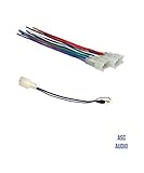 ASC Audio Car Stereo Radio Wire Harness and Antenna Adapter to Aftermarket Radio for some Subaru Toyota Scion Vehicles.- vehicles listed below