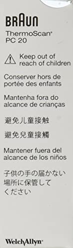 Braun Thermoscan Ear Thermometer Lens Filters (20 Pack)