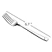 Cand Stainless Steel Dessert Forks, 6.7-Inch, 16-piece
