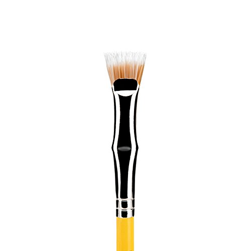 Bdellium Tools Professional Makeup Brush Studio Line - Duet Fiber Bent Mascara Fan 729