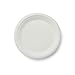 Stalkmarket 100% Compostable Natural Plant Fiber Plate, 9-Inch, 500-Count Case