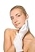 Cotton Gloves, Anezus 3 Pairs White Cotton Gloves Cloth Serving Gloves for Eczema Moisturizing Dry Hands Coin Jewelry Silver Archival Costume Inspection, Medium Size