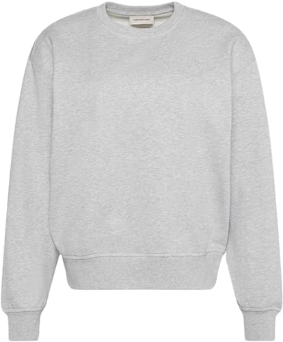 Damen Sweatshirt Archive Logo French Terry Crew Neck, Grau (History Grey Heather), XS